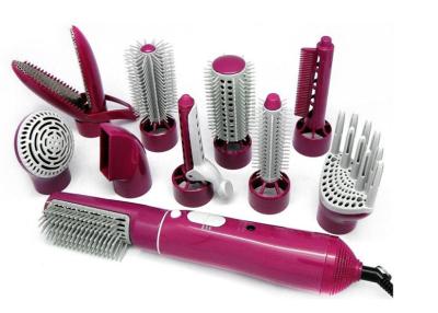 China Electric Multiple Hair Styler , Blow Hair Dryer With Brush / Comb Multi Hair Styler Set for sale