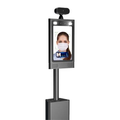 China AI Scanner Face Recognition Body Temperature Scanner Thermal Measuring Device for Multi-Language Access Control Support SDK OEM for sale