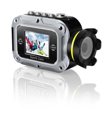 China 1.5-inch LTPS TFT LCD CMOS HD 140 Degree Sports DVR with Waterproof Crashing waves for sale