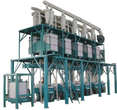 China wheat flour mill maize processing plant, maize flour milling machine for sale