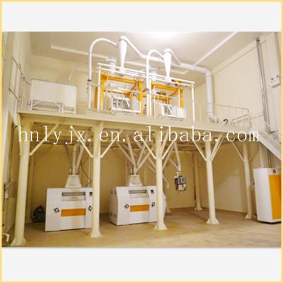 China Grain Processing Equipment Wheat Flour Mill Factory Wheat Flour Production Wheat Dry Storge for sale