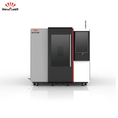 China 3015 Sheet Metal Fiber Laser Cutting Machine 3000W 8000W 12000W Water Cooled High Quality Enclosure for sale