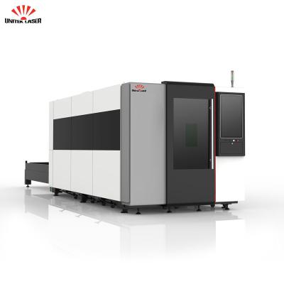 China Water Cooled Hot Sales 3015 2000W 6000W 12000W Fiber Laser Cutting Machine Sheet Metal Machine Enclosure for sale