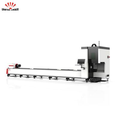 China 6016 Pipe Laser Cutting Machine Water Cooled Fiber Laser Cutting Machine For Tube Cutting for sale