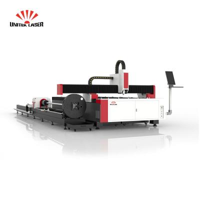 China Water Cooled Iron 4020 Sheet And Tube Laser Cutting Machine CNC Laser Cutter 6kw Fiber Laser Cutting Machine for sale