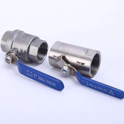 China Best Stainless Steel Material Selling Multifunctional Stainless Steel 1/2 Female Threaded Ball Valve for sale