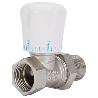 China Brass Material Made In China Professional Digital Right Angle Type Temperature Control Valve for sale