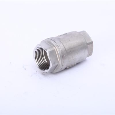 China Eco-friendly 304 vertical type stainless steel check valve high standard 304 stainless steel low price material for sale