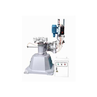 China Building material shops 2022 mode blue design steel and iron made TG200B glass shape edging machine for sale