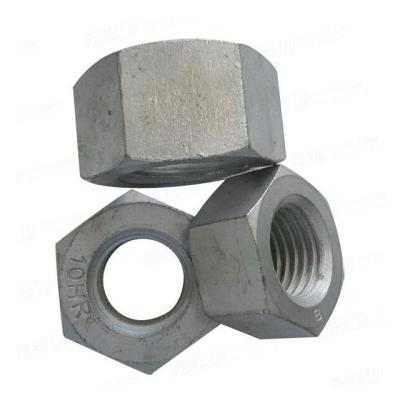 China Heavy Industry HDG Heavy Hex Nuts Manufacturer for sale