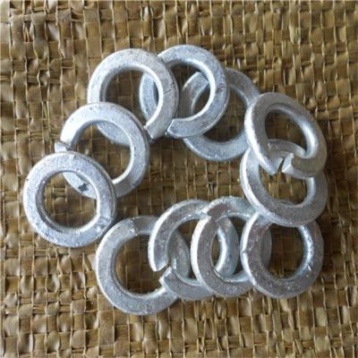 China Heavy Industry HDG Ended M10 Grade 8 Spring Washer / 127 Din Spring Washer for sale