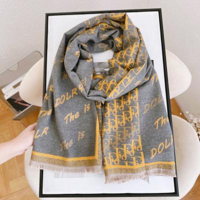 China Long Wholesale women's cashmere scarves colorful and fashionable long scarves for sale