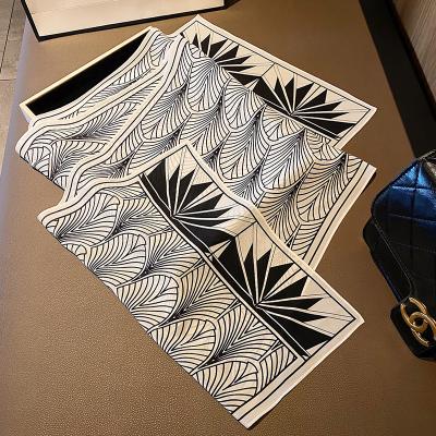 China Long Wholesale 2023 hot sale fashion women's scarves luxury brand pattern custom long silk scarf for sale