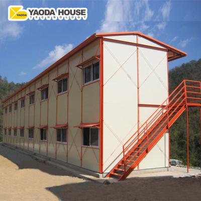 China Lebanon Professional Prefab Steel Bunk Steel Prefab Rooms Metal Prefab Hotel Construction Booth Price Prefab House for sale