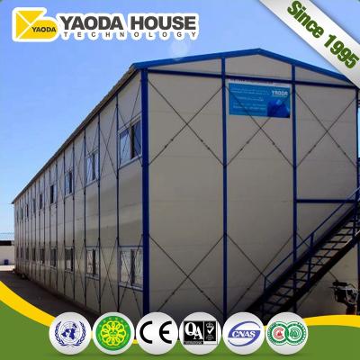 China Hotel Puerto Rico Advantage Price Fast Light Steel Frame Modular Labor Temporary Housing Housing Unit Building Prefab House For Labor Camp for sale