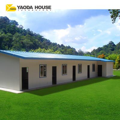 China Hotel Bangladesh Anti Earthquake Resistant Metal Prefab House Custom Design 60M2 Modular Prefab House For Sale for sale