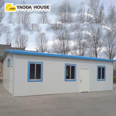 China Myanmar 20M2 Fast Built Design And Low Cost Export Light Steel Prefab Hotel Sale House Nice For Poor People for sale