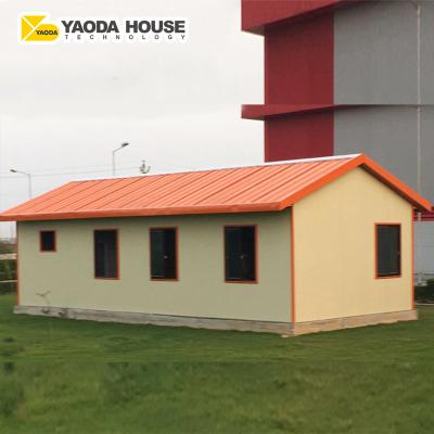 China Hotel Construction High Speed ​​Steel Building Dominica Prefab House Garden Office Prefab Homes House in Puerto Rico for sale