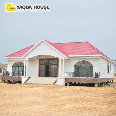 China Super Quality Hotel New Model Precast Villas Ready Made Prefab Luxury Villa House for sale