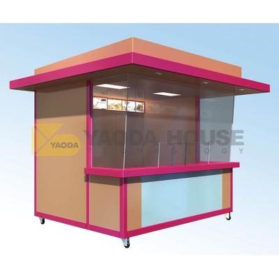 China Prefab Mobile Prefab Food Stall Home Office Competitive Price Home Sentry Box for sale