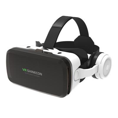 China ABS plastic hot selling 3d vr glasses for cell phone iphone and android shinecon vr glasses for sale