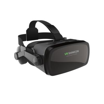 중국 Media Order Custom Virtual Reality Google Cardboard Vr Glasses With Headphones 판매용