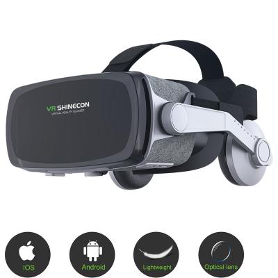 China Media Order Shinecon's New Upcoming 4K VR Glasses Virtual Reality Glasses HD VR Glasses 3D VR Headset Headset for sale