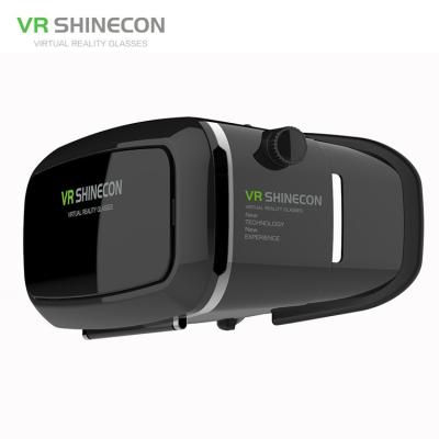 China 2018 Hot Selling ABS+Leather And Adjustable Virtual Reality 3d Glasses VR google en venta