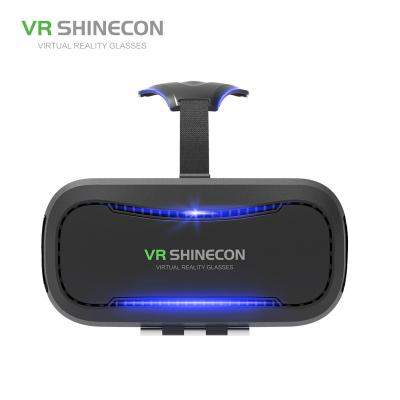 中国 New trending ABS vr 3d vr 3d glasses main molding 3D VR glass product shinecon abs leather 販売のため