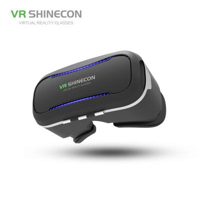 중국 Japanese new design shinecon 3d video glasses ABS VR glass vr 판매용