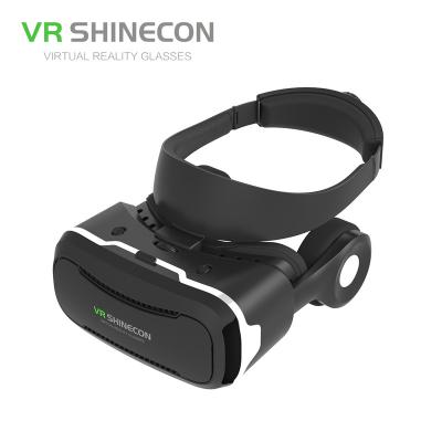 China Free Sample Resin And Hot Dropshipping Vr 3d Glass Blue Movie Video Google Vr Headset for sale