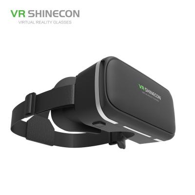 China ABS+Leather Summer Blockbuster 3d Video Glasses Google Cardboard for Android and iPhone for sale