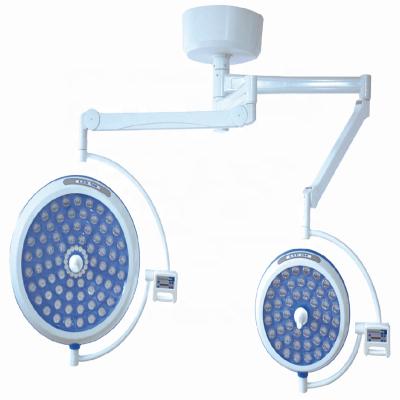 China Shadowless Operating OT Room Ceiling Mount Dome LED Double Lights Surgical Prices for sale