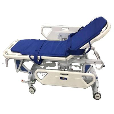 China Factory Price Metal ABS Manual Transfer Lift Emergency Transfer Patient Stretcher With Mattress for sale