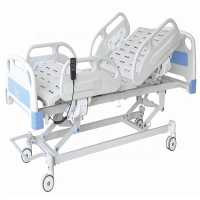 China Five-function ICU Electric Hospital Bed Multifunctional Electric Intensive Care Nursing Medical Bed for sale