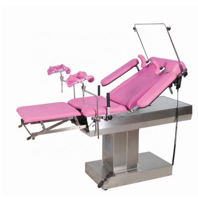 China Multi Purpose Electric Control Hospital Obstetrics Table Electric Control Delivery Room Labor Table for sale