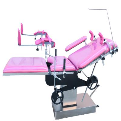 China C2003 Model Gynecology Hospital Operating Room Equipment Manual Obstetric Delivery Table Bed For Obesity for sale