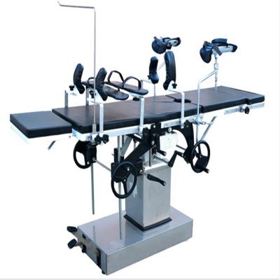 China High Quality Selling Various Size Part OT Whole Manual Plate Leg Best Orthopedic Operation Table for sale