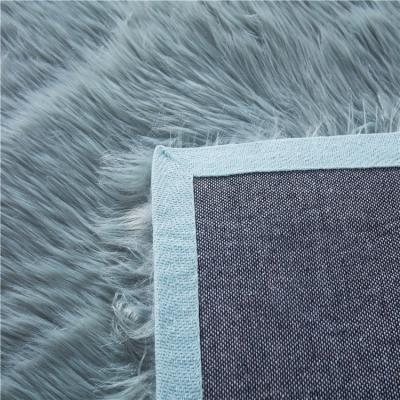 China Factory Supply Washable Household Area Rug Soft Soft Fluffy Rug Bedroom Rug for sale