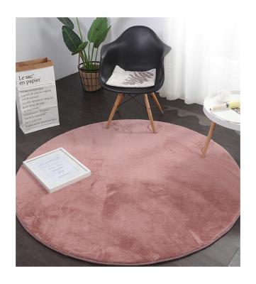 China Home Comfortable 100% Polyester Soft Blanket Non-slip Pad Luxury Carpet For Living Room for sale