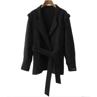 China New fashion viable winter fashion trend women's double-sided coat hand-made women's coat for sale