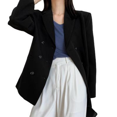 China Anti-wrinkle fashion ladies polyester business women casual suits for sale