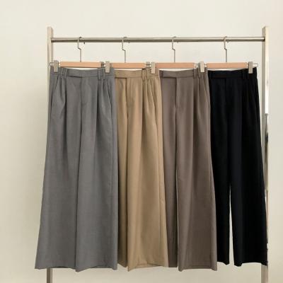 China Spring and Autumn Ladies Breathable Casual Straight Pants for sale