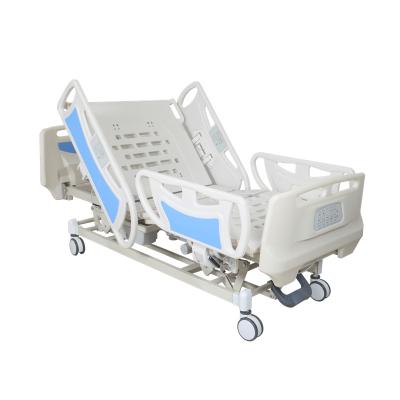 China Manual Easy Operate China Manufacturer Multifunctional Adjustable Three Crank Care Nursing Manual Medical Hospital Bed Closes Equipments for sale