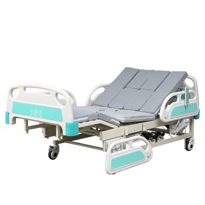 China Manual Easy Operate 2022 Hospital Beds Home Care Beds Best Selling Electric Nursing Patient Beds for sale