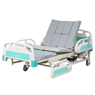 China Manual Easy Operate Medical Electric Handicapped Elderly Hospital Home Care Nursing Medical Bed for sale