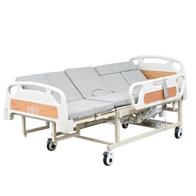 China Manual Easy Operate Professional Factory Hospital Bed Electric Multi Function Home Nursing Bed With Nursing Home Bed for sale