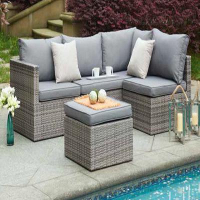 China Modern 4pcs Sofa Sets Garden Sets Outdoor Rattan Furniture for sale