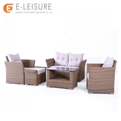 China Modern Rattan Furniture Rattan Garden Furniture Comfortable Sofa for sale