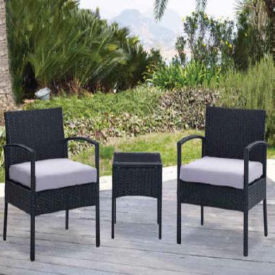 China Rattan Modern Outdoor Furniture Living Leisure Modern Dining Table Chairs for sale